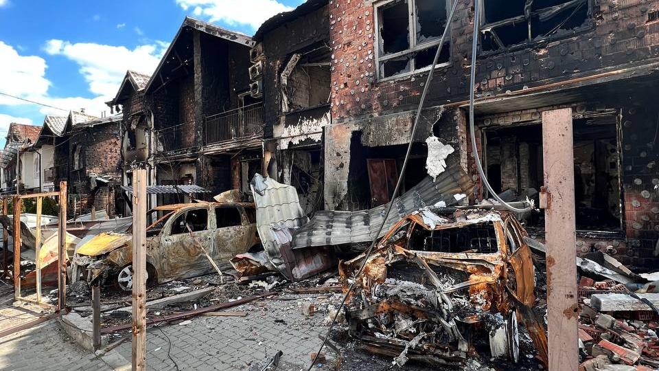 Zerstörung Hilfe Helfen Spenden Ukraine