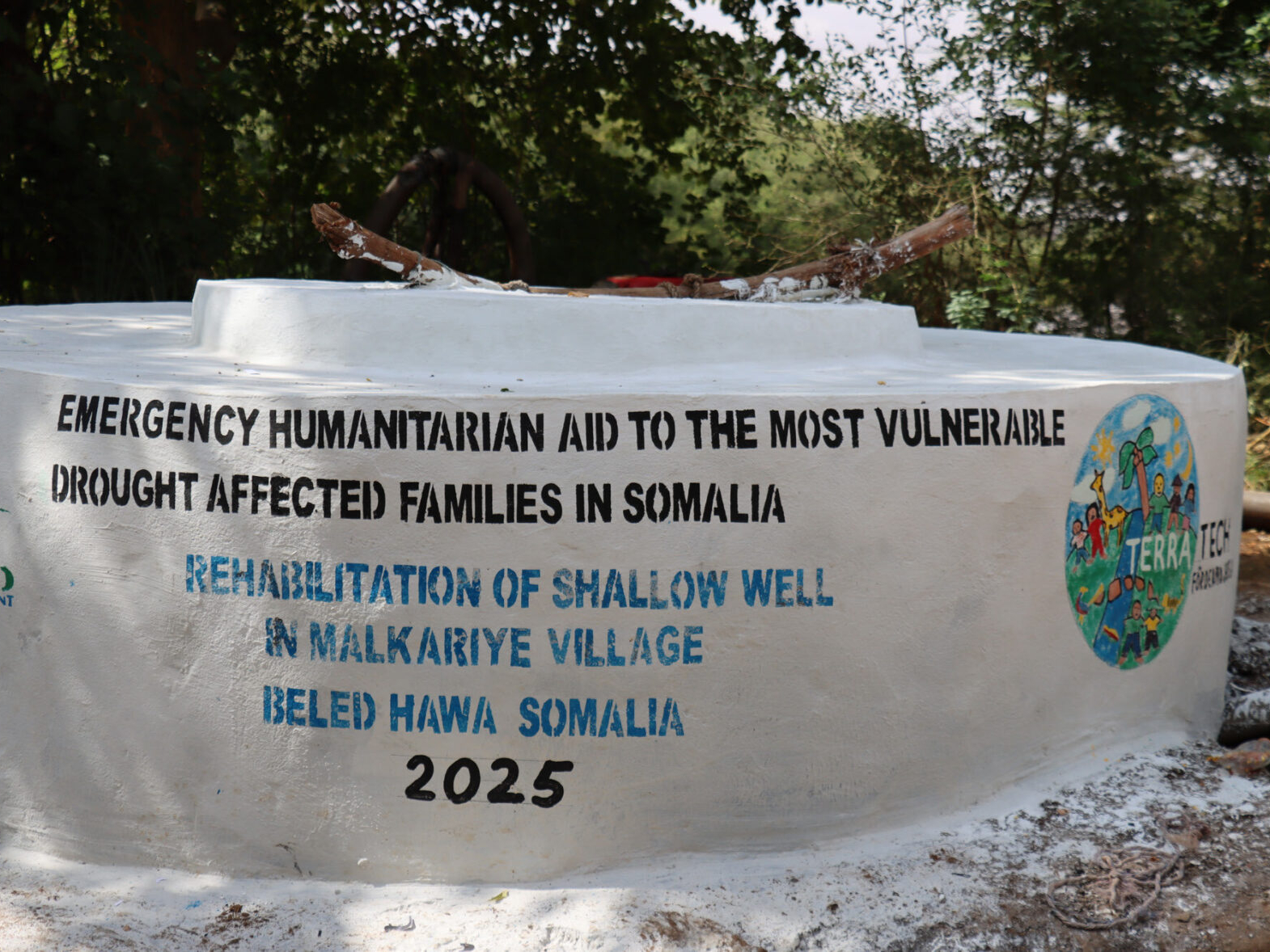 Sanierter Brunnen in Somalia