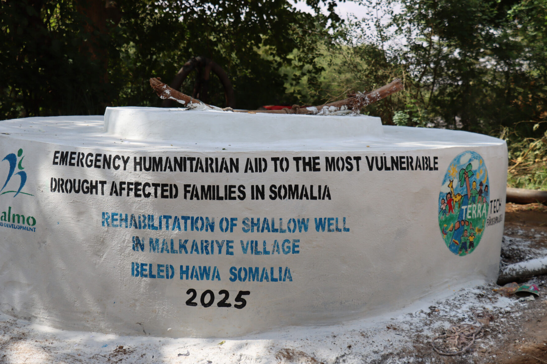 Sanierter Brunnen in Somalia