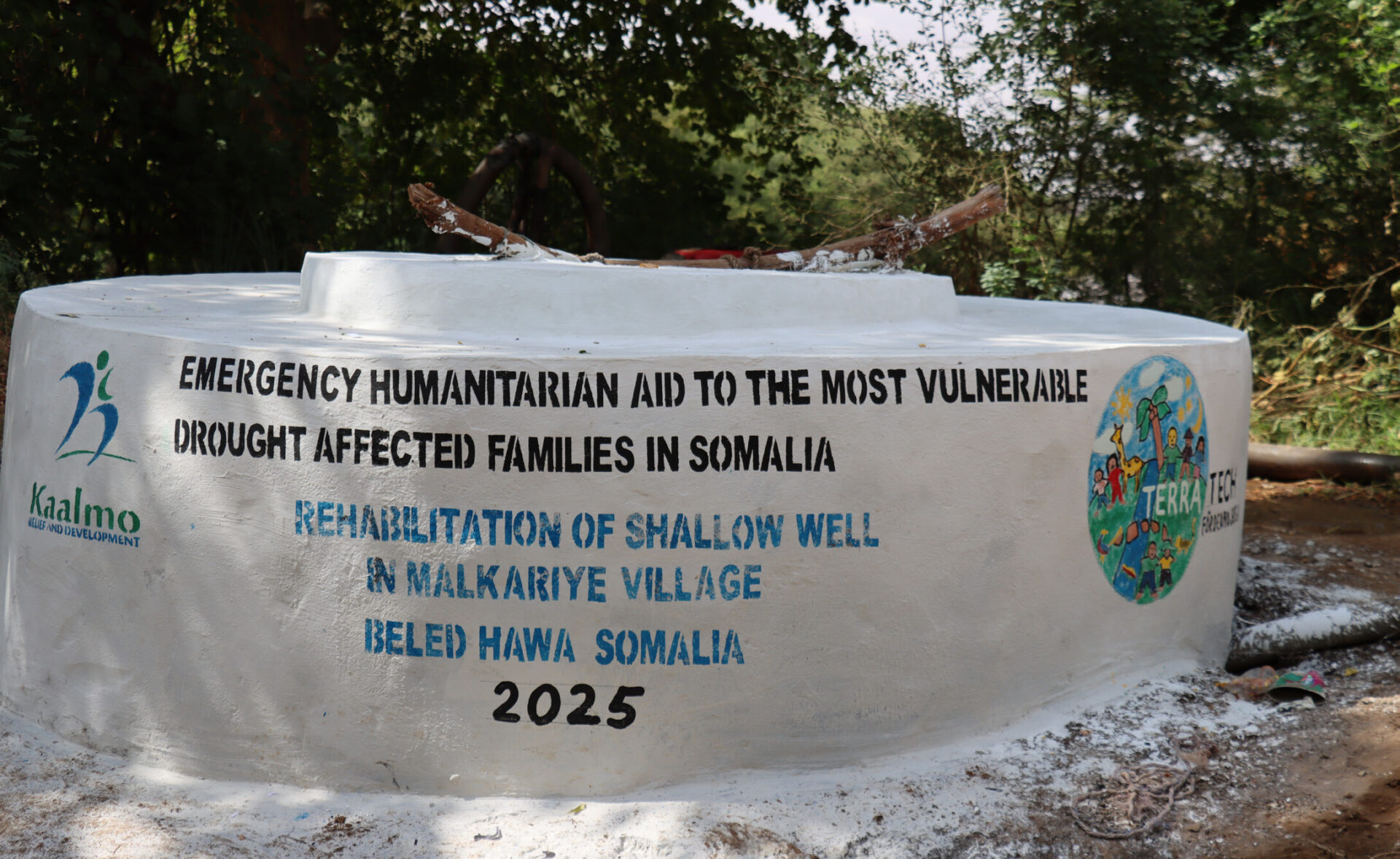 Sanierter Brunnen in Somalia